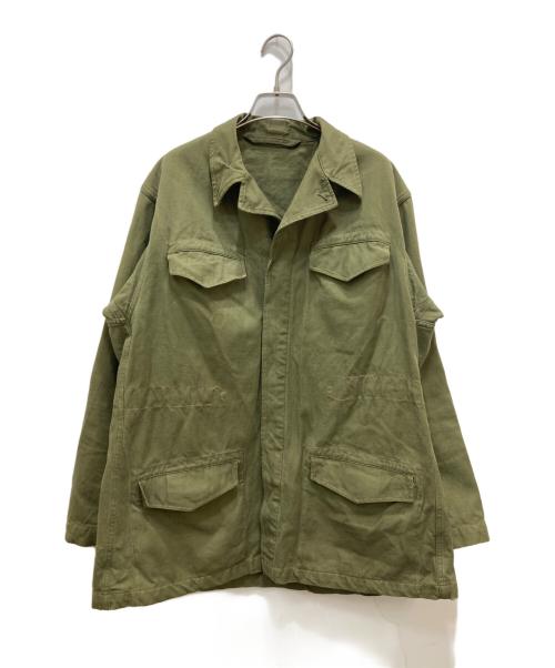 French Military（フレンチミリタリー）French Military (フレンチミリタリー) M-47ジャケット グリーン サイズ:ステンシル消えの為不明の古着・服飾アイテム