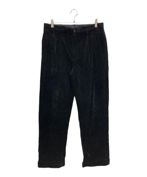 POLO RALPH LAUREN（ポロ・ラルフローレン）POLO RALPH LAUREN (ポロ・ラルフローレン) コーデュロイパンツ ブラック サイズ:35/30の古着・服飾アイテム