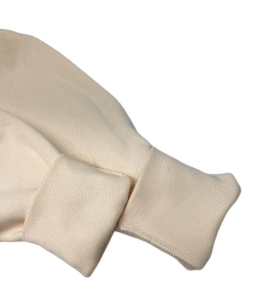 atelier naruse（アトリエナルセ）atelier naruse (アトリエナルセ) コットン吊裏毛スウェットパーカー フーディー ベージュ サイズ:FREEの古着・服飾アイテム