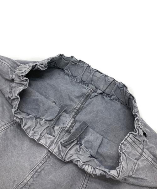 confect（コンフェクト）CONFECT (コンフェクト) リネン和紙 デッキトラウザーズ グレー サイズ:3の古着・服飾アイテム