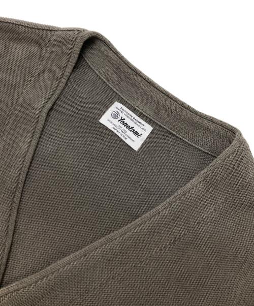 Yonetomi（ヨネトミ）Yonetomi (ヨネトミ) GIMA COTTON KNIT C/D グレー サイズ:1の古着・服飾アイテム
