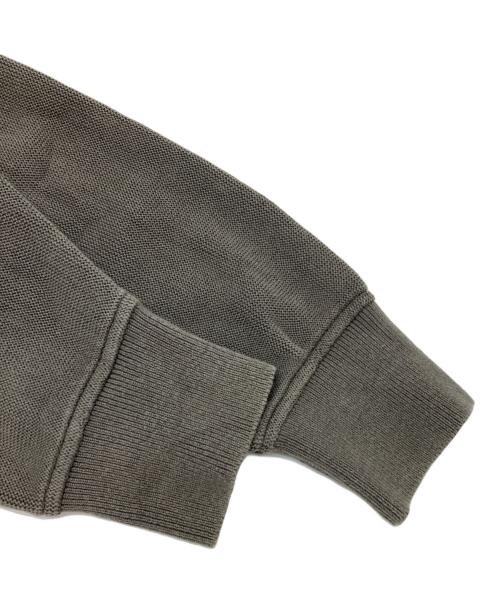 Yonetomi（ヨネトミ）Yonetomi (ヨネトミ) GIMA COTTON KNIT C/D グレー サイズ:1の古着・服飾アイテム