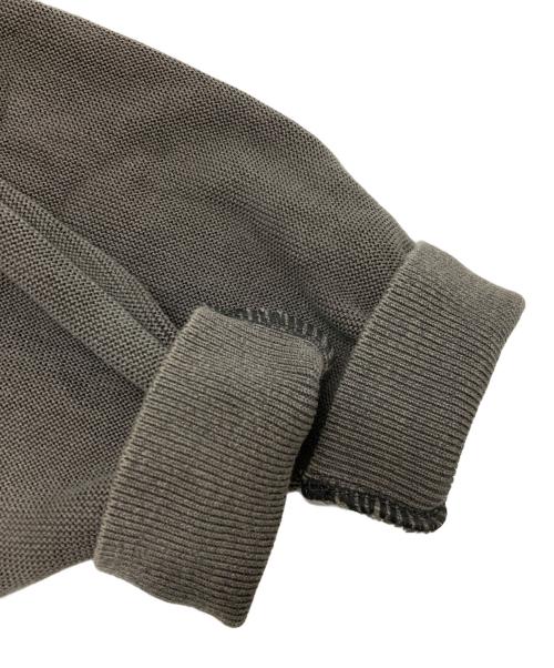 Yonetomi（ヨネトミ）Yonetomi (ヨネトミ) GIMA COTTON KNIT C/D グレー サイズ:1の古着・服飾アイテム