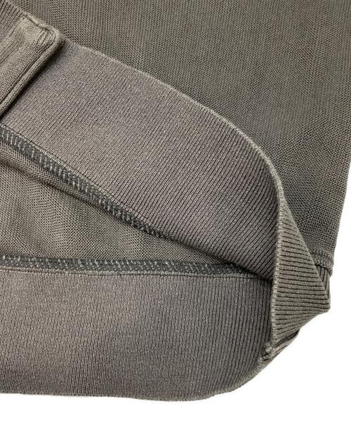Yonetomi（ヨネトミ）Yonetomi (ヨネトミ) GIMA COTTON KNIT C/D グレー サイズ:1の古着・服飾アイテム