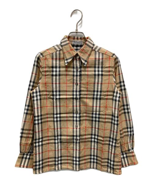 Burberry's（バーバリー）Burberry's (バーバリーズ) 長袖シャツ ベージュ サイズ:Sの古着・服飾アイテム
