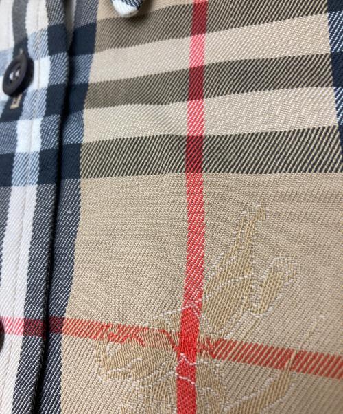 Burberry's（バーバリー）Burberry's (バーバリーズ) 長袖シャツ ベージュ サイズ:Sの古着・服飾アイテム