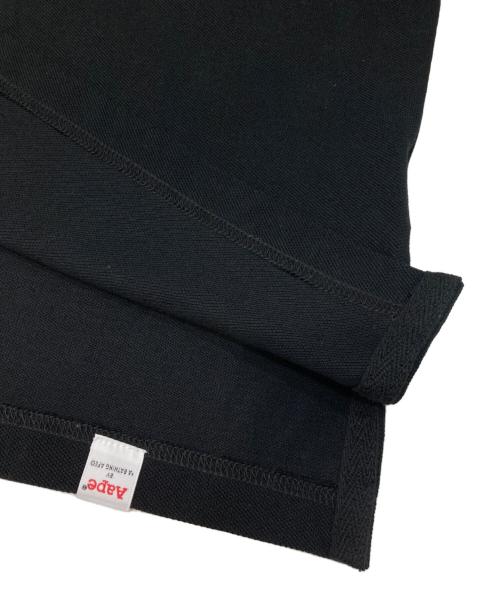 Aape BY A BATHING APE（エーエイプ バイ アベイシングエイプ）Aape BY A BATHING APE (エーエイプ バイ アベイシングエイプ) ポロシャツ ブラック サイズ:Mの古着・服飾アイテム