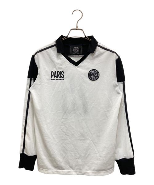 Paris Saint-Germain（パリサンジェルマン）Paris Saint-Germain (パリサンジェルマン) ゲームシャツ ホワイト サイズ:Sの古着・服飾アイテム