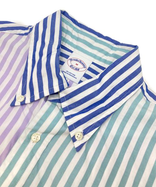 BROOKS BROTHERS（ブルックスブラザーズ）BROOKS BROTHERS (ブルックスブラザーズ) コットンポプリン ファンストライプ フライデーシャツ マルチカラー サイズ:Mの古着・服飾アイテム
