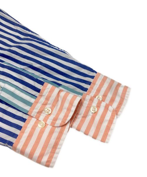 BROOKS BROTHERS（ブルックスブラザーズ）BROOKS BROTHERS (ブルックスブラザーズ) コットンポプリン ファンストライプ フライデーシャツ マルチカラー サイズ:Mの古着・服飾アイテム