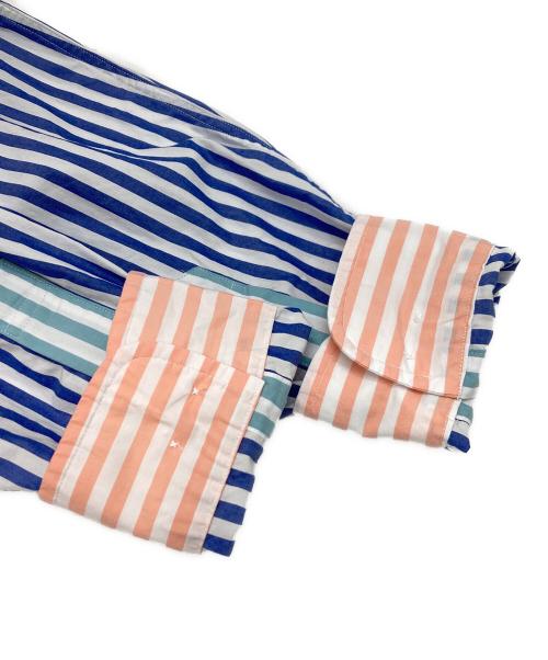 BROOKS BROTHERS（ブルックスブラザーズ）BROOKS BROTHERS (ブルックスブラザーズ) コットンポプリン ファンストライプ フライデーシャツ マルチカラー サイズ:Mの古着・服飾アイテム