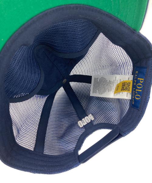 POLO RALPH LAUREN（ポロ・ラルフローレン）POLO RALPH LAUREN (ポロ・ラルフローレン) キャップ ネイビーの古着・服飾アイテム