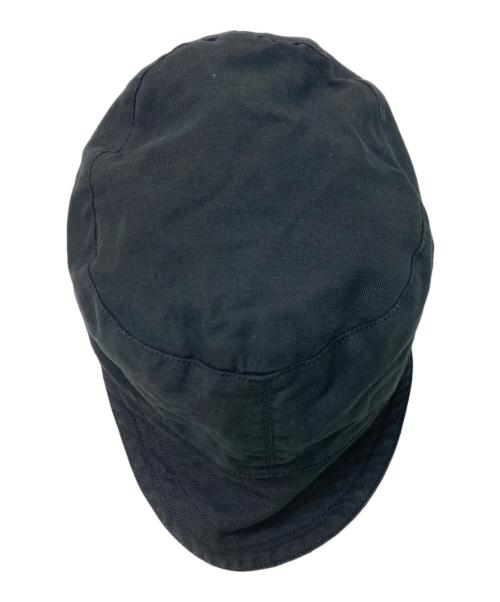 RECONDITIONED SERVICE CLOTHING（リコンディションド サービス クロージング）RECONDITIONED SERVICE CLOTHING (リコンディションド サービス クロージング) BRITISH ATOMIC CAP / ブリティッシュアトミックキャップ ブラックの古着・服飾アイテム