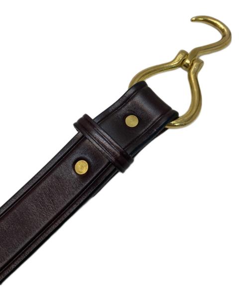 TORY LEATHER（トリーレザー）TORY LEATHER (トリーレザー) Mini Hoof Pick Belt / ミニフーフピックベルト ブラウンの古着・服飾アイテム
