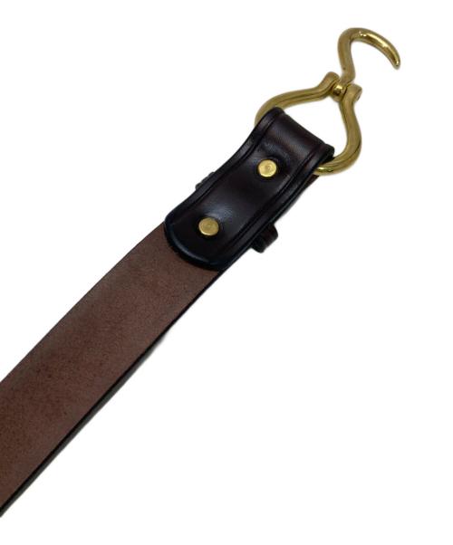 TORY LEATHER（トリーレザー）TORY LEATHER (トリーレザー) Mini Hoof Pick Belt / ミニフーフピックベルト ブラウンの古着・服飾アイテム