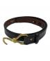 TORY LEATHER（トリーレザー）の古着「Mini Hoof Pick Belt / ミニフーフピックベルト」｜ブラウン