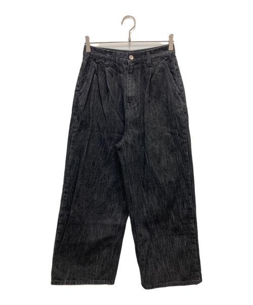 OHOTORO（オオトロ）OHOTORO (オオトロ) デニムパンツ ブラック サイズ:Mの古着・服飾アイテム