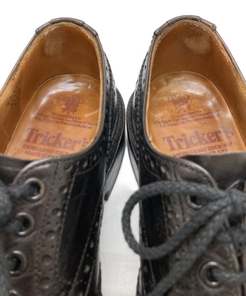 Tricker's（トリッカーズ）Tricker's (トリッカーズ) BOURTON/ウィングチップシューズ ブラック サイズ:6Hの古着・服飾アイテム