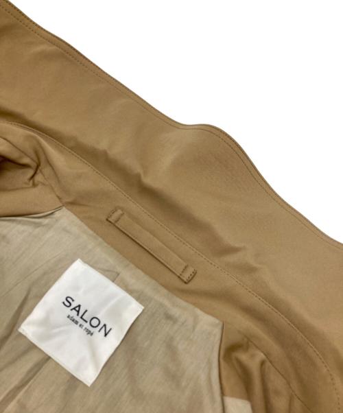 SALON adam et rope'（サロンアダムエロペ）SALON adam et rope' (サロンアダムエロペ) ステンカラーコート ブラウン サイズ:FREE 未使用品の古着・服飾アイテム