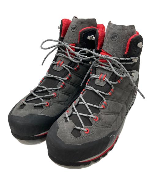 MAMMUT（マムート）MAMMUT (マムート) Kento Tour High GTX/トレッキングブーツ グレー×ブラック サイズ:UK9の古着・服飾アイテム