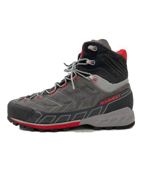MAMMUT（マムート）MAMMUT (マムート) Kento Tour High GTX/トレッキングブーツ グレー×ブラック サイズ:UK9の古着・服飾アイテム