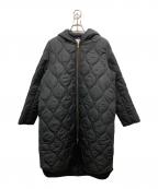 Emma Taylorエマテイラー）の古着「ライナー付キルティングコート」｜ブラック