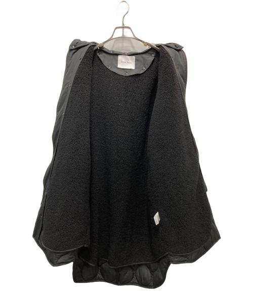 Emma Taylor（エマテイラー）Emma Taylor (エマテイラー) ライナー付キルティングコート ブラック サイズ:38の古着・服飾アイテム