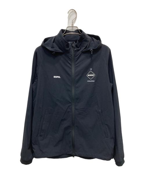 F.C.R.B.(F.C.Real Bristol)（エフシーアールビー）F.C.R.B.(F.C.Real Bristol) (エフシーアールビー) STRETCH LIGHT WEIGHT HOODED BLOUSON ブラック サイズ:XLの古着・服飾アイテム