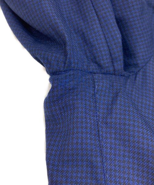 TOMORROW LAND PILGRIM（トゥモローランド ピルグリム）TOMORROW LAND PILGRIM (トゥモローランド ピルグリム) ウール シルクシングルブレステッド2Bジャケット ネイビー サイズ:46の古着・服飾アイテム