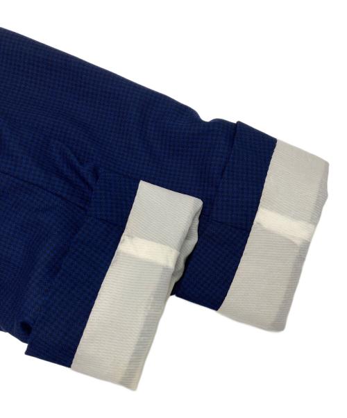 TOMORROW LAND PILGRIM（トゥモローランド ピルグリム）TOMORROW LAND PILGRIM (トゥモローランド ピルグリム) ウール シルクシングルブレステッド2Bジャケット ネイビー サイズ:46の古着・服飾アイテム