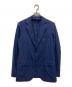 TOMORROW LAND PILGRIM（トゥモローランド ピルグリム）の古着「ウール シルクシングルブレステッド2Bジャケット」｜ネイビー
