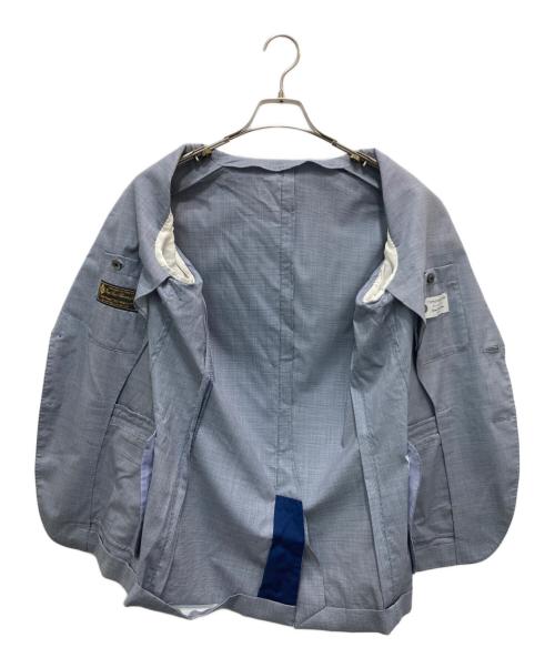 TOMORROW LAND PILGRIM（トゥモローランド ピルグリム）TOMORROW LAND PILGRIM (トゥモローランド ピルグリム) ウールシルクシングルブレステッド2Bジャケット グレー サイズ:46の古着・服飾アイテム