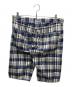 COMME des GARCONS JUNYA WATANABE MAN (コム デ ギャルソン ジュンヤ ワタナベ マン) LEVI'S (リーバイス) チェックハーフパンツ ベージュ×ネイビー サイズ:SS：5000円