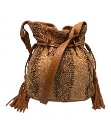 genten（ゲンテン）の古着「レザーショルダーバッグ」｜ブラウン