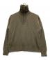 STUDIO NICHOLSON（スタジオ ニコルソン）の古着「BOW 5GG FISHERMAN RIB KNIT HALF ZIP JUMPER」｜ブラウン