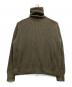 STUDIO NICHOLSON (スタジオ ニコルソン) BOW 5GG FISHERMAN RIB KNIT HALF ZIP JUMPER ブラウン サイズ:M：12000円