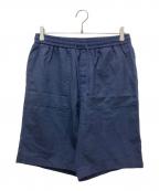 AMI Alexandre Mattiussiアミアレクサンドルマテュッシ）の古着「SLACKS SHORTS / スラックスショーツ」｜ネイビー