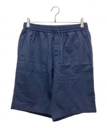 AMI Alexandre Mattiussi（アミアレクサンドルマテュッシ）の古着「SLACKS SHORTS / スラックスショーツ」｜ネイビー