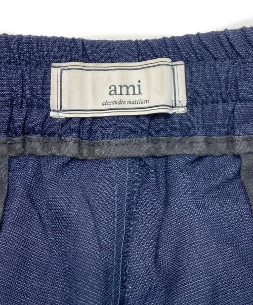 AMI Alexandre Mattiussi（アミアレクサンドルマテュッシ）AMI Alexandre Mattiussi (アミアレクサンドルマテュッシ) SLACKS SHORTS / スラックスショーツ ネイビー サイズ:40の古着・服飾アイテム
