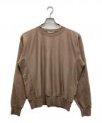 AURALEEオーラリー）の古着「ELASTIC HIGH GAUGE SWEAT」｜ブラウン