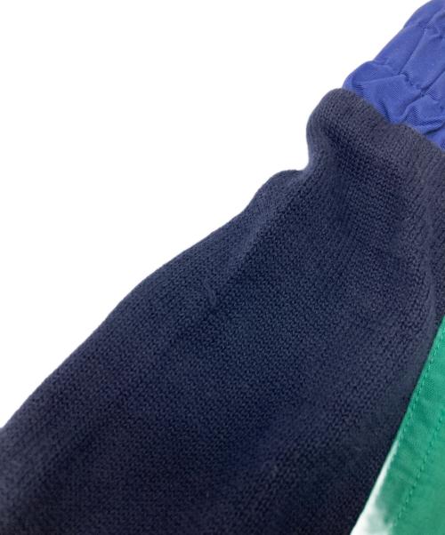 sacai（サカイ）sacai (サカイ) Cotton Knit PULLOVER ネイビー サイズ:Mの古着・服飾アイテム