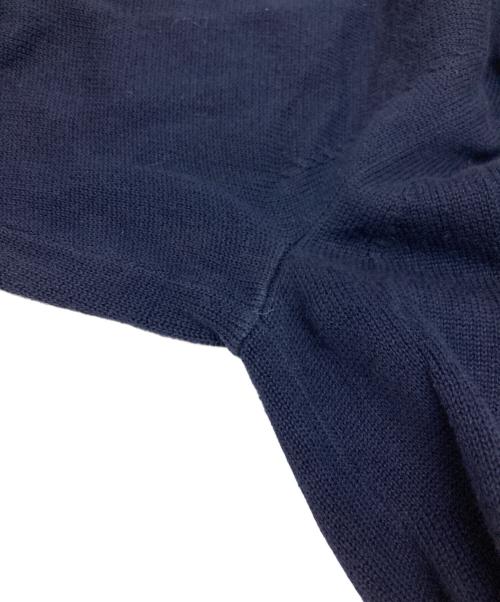 sacai（サカイ）sacai (サカイ) Cotton Knit PULLOVER ネイビー サイズ:Mの古着・服飾アイテム