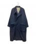 Edwina Horl（エドウィナ ホール）の古着「スタンドカラーコート」｜ネイビー