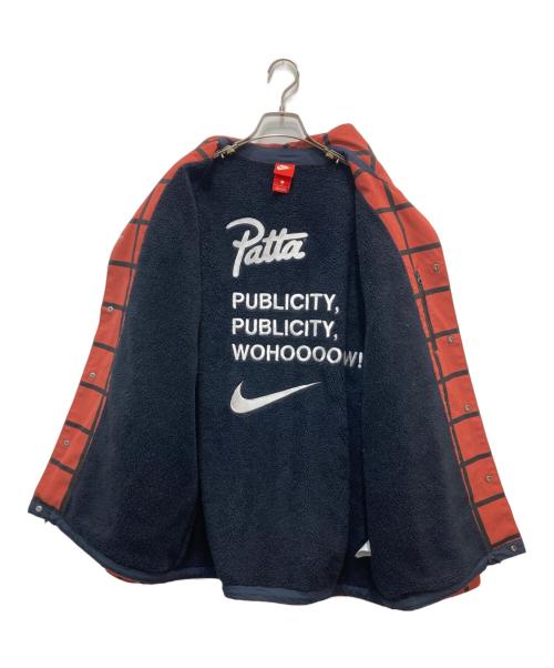 NIKE（ナイキ）NIKE (ナイキ) Patta (パタ) COACHES JACKET ブラウン サイズ:Lの古着・服飾アイテム