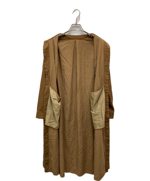 Pal'las Palace（パラスパレス）Pal'las Palace (パラスパレス) コーデュロイ ロングシャツワンピース ブラウン サイズ:3の古着・服飾アイテム