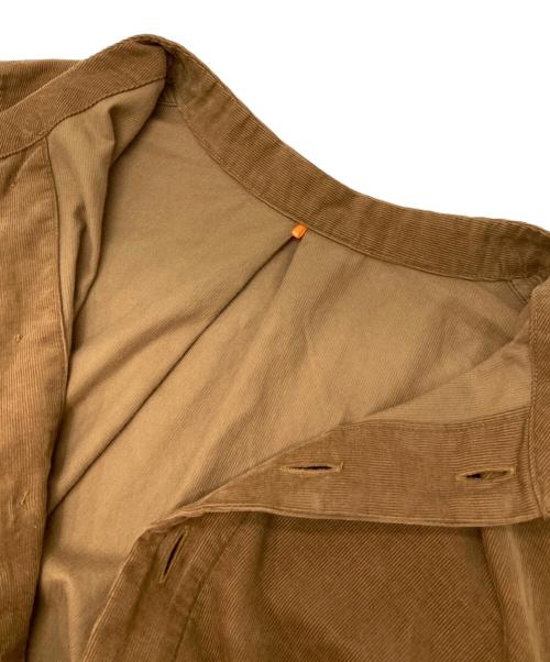 Pal'las Palace（パラスパレス）Pal'las Palace (パラスパレス) コーデュロイ ロングシャツワンピース ブラウン サイズ:3の古着・服飾アイテム