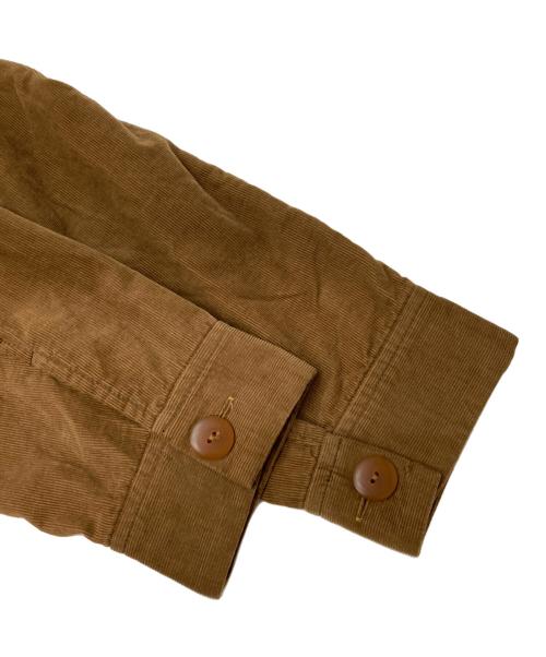 Pal'las Palace（パラスパレス）Pal'las Palace (パラスパレス) コーデュロイ ロングシャツワンピース ブラウン サイズ:3の古着・服飾アイテム