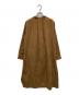 Pal'las Palace (パラスパレス) コーデュロイ ロングシャツワンピース ブラウン サイズ:3：4000円
