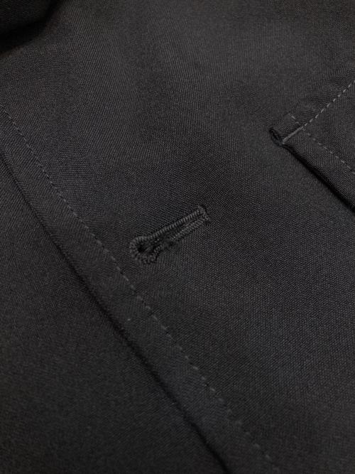 COMME des GARCONS HOMME（コムデギャルソン オム）COMME des GARCONS HOMME (コムデギャルソン オム) 製品染め3Bワークジャケット ブラック サイズ:XSの古着・服飾アイテム