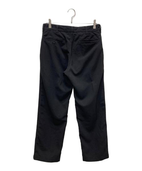 COMME des GARCONS HOMME（コムデギャルソン オム）COMME des GARCONS HOMME (コムデギャルソン オム) 製品染めスラックスパンツ ブラック サイズ:XSの古着・服飾アイテム